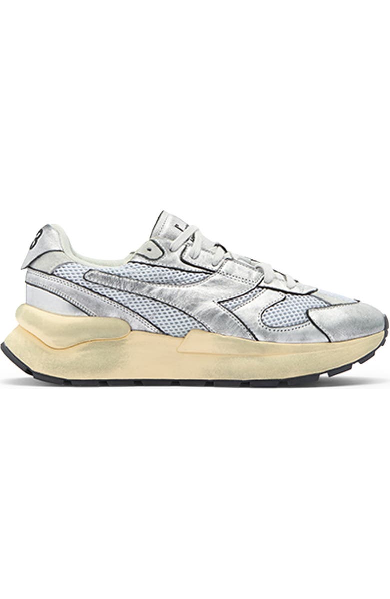 Diadora Mercury Elite Used Sneaker, Alternate, color, Silver Metalized