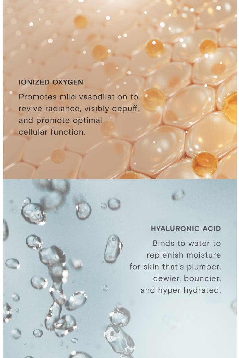 HydroGlow Oxygen Ionizer + Hyaluronic Acid Serum, Alternate, color, NO COLOR