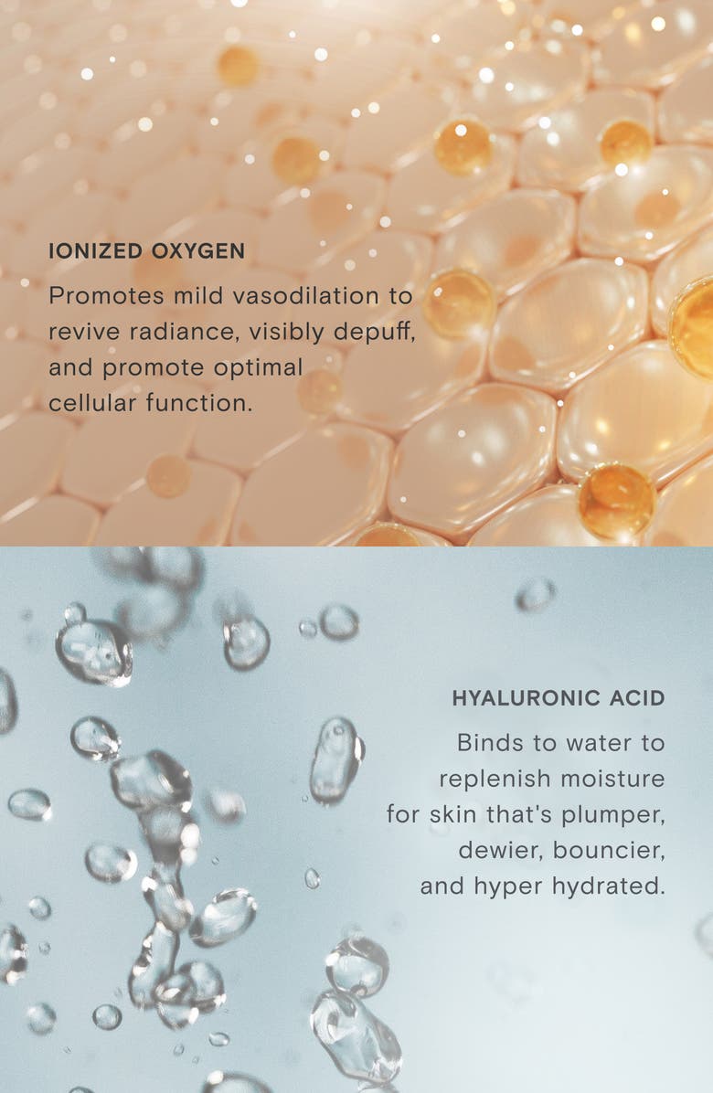 Exponent Beauty HydroGlow Oxygen Ionizer + Hyaluronic Acid Serum, Alternate, color, 