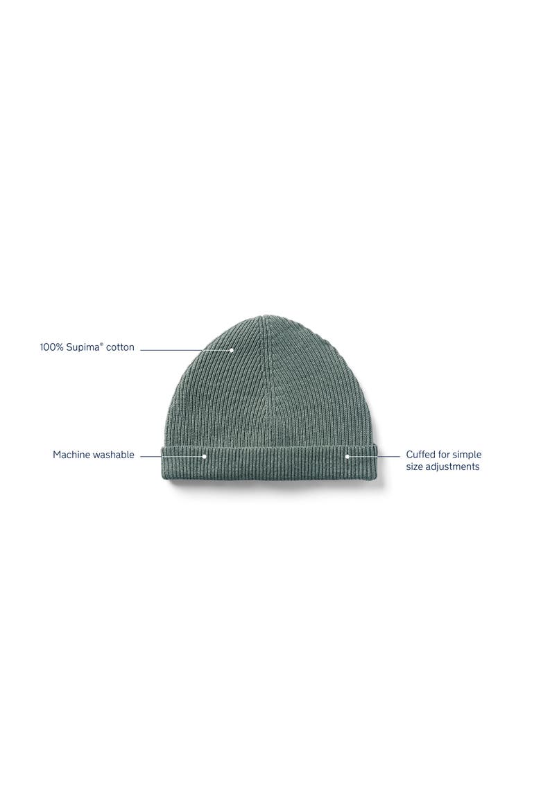 Cotton Beanie, Alternate, color, SIENNA