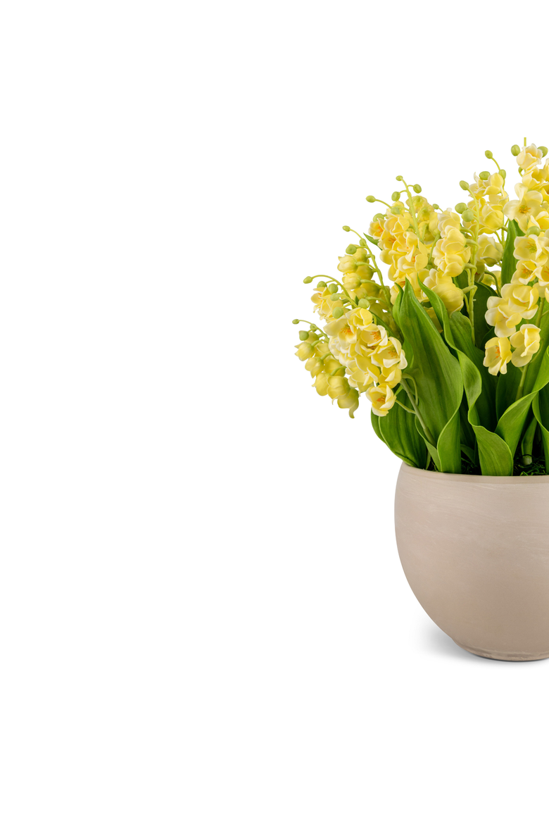 Cora RealTouch Muguet Arrangement - Grande, Alternate, color, Citrine
