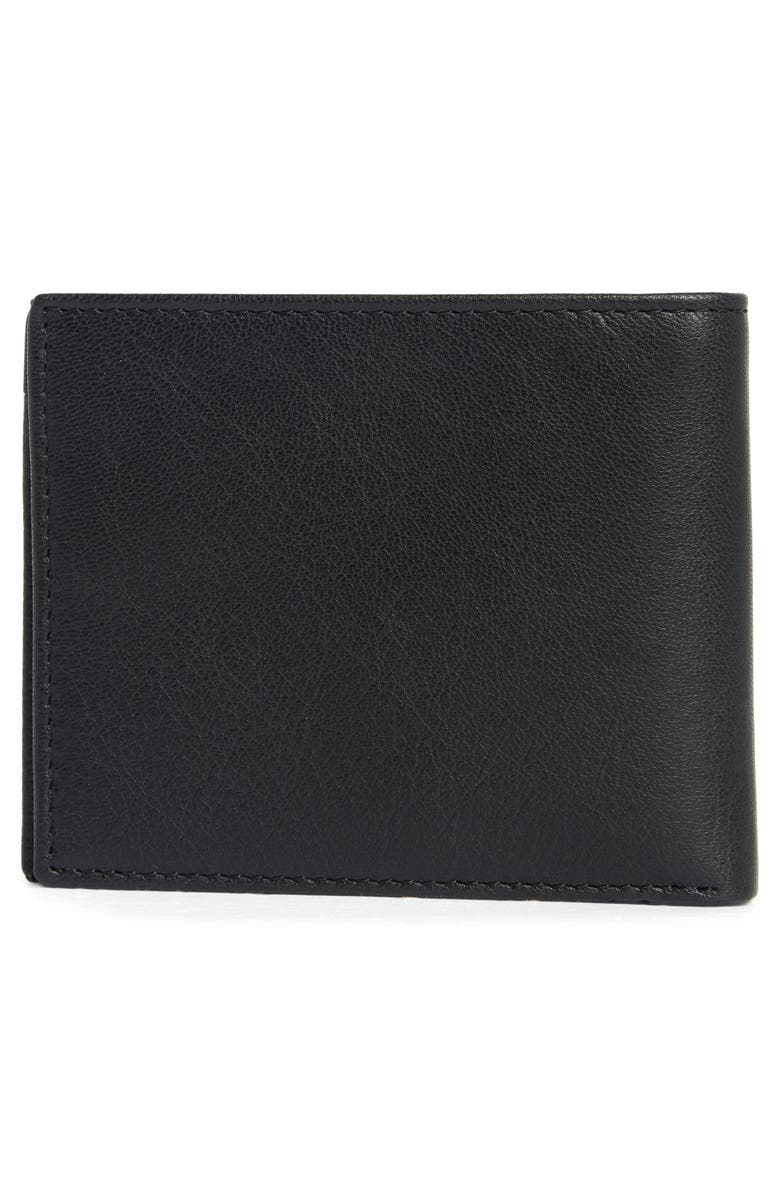 Tommy Bahama Leather Slimfold Wallet, Alternate, color, Black
