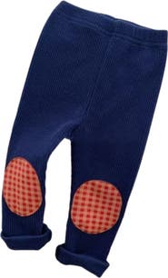 Ashmi & Co. Frankie Knee Patch Cotton Pants