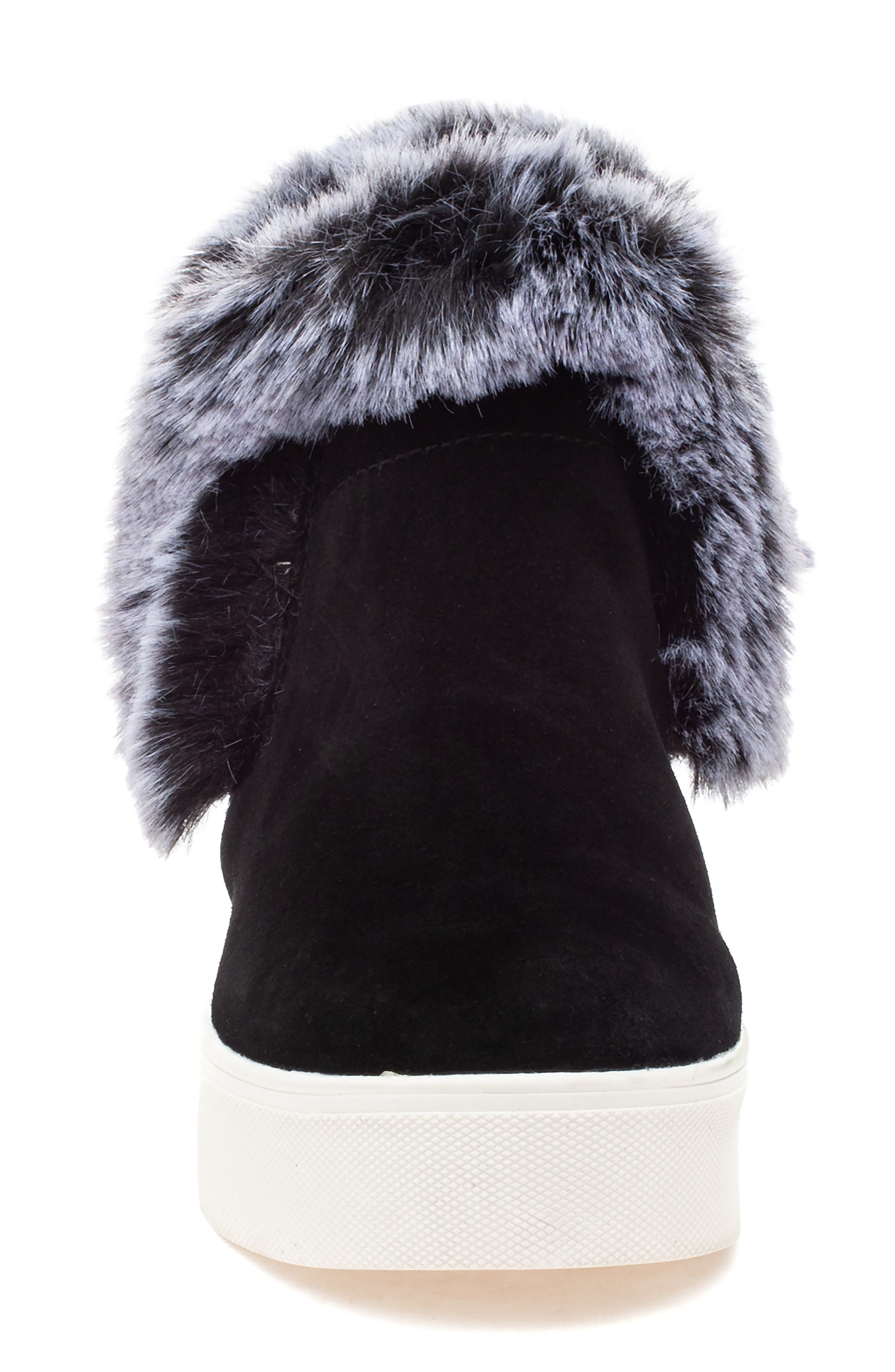 JSlides Faux Fur Lined Bootie, Alternate, color, 