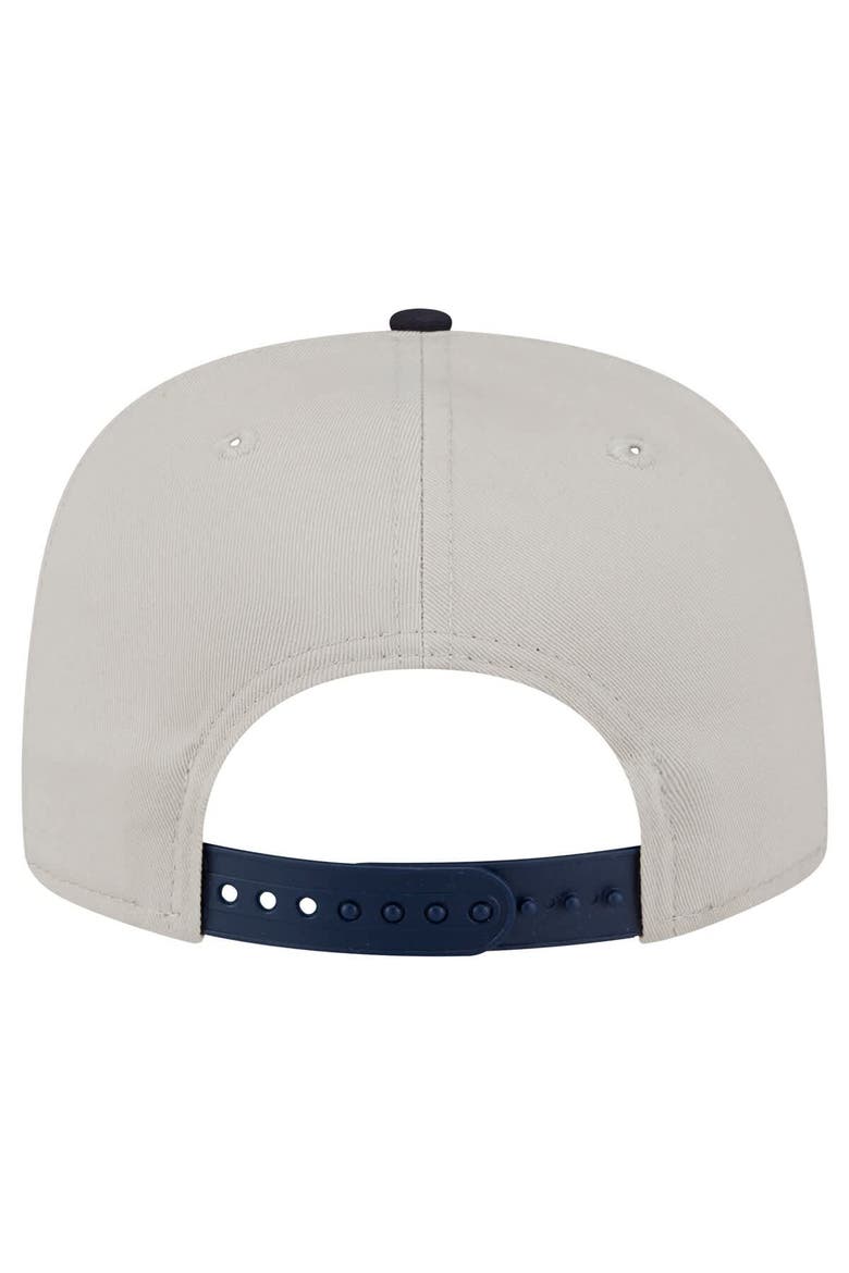 Men's New Era Cream New York Yankees Iron Golfer Snapback Hat, Alternate, color, Cream