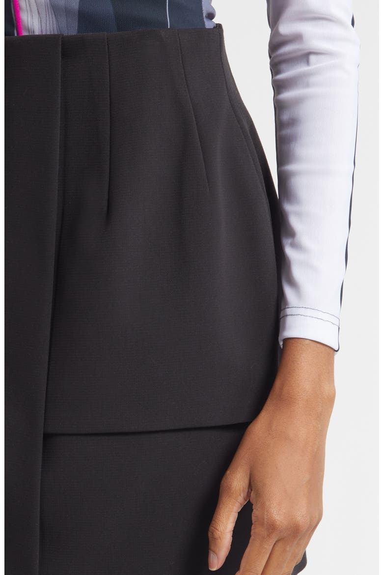 Mina Miniskirt, Alternate, color, BLACK