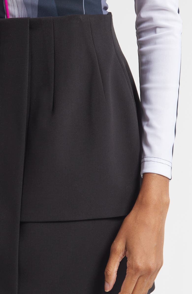 ISRAELLA KOBLA Mina Miniskirt, Alternate, color, Black