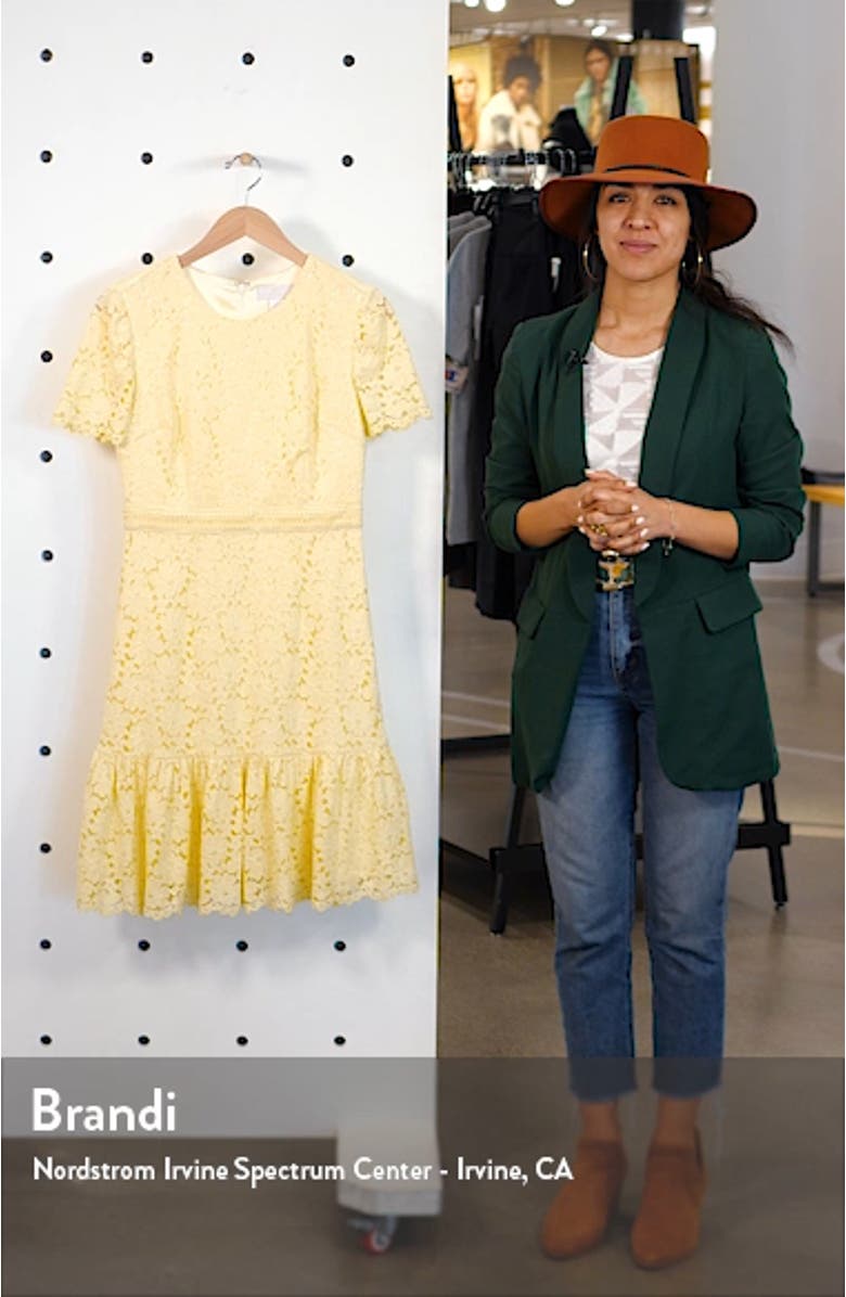 Lace Minidress, sales video thumbnail