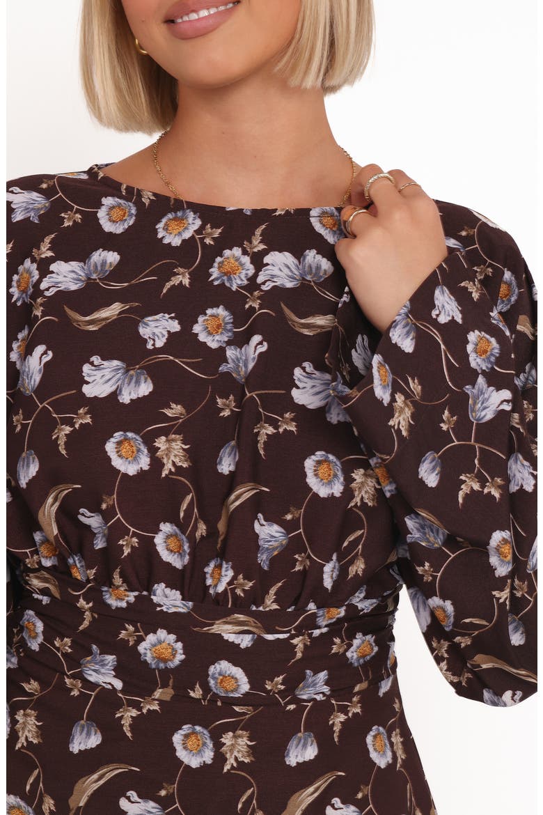 Calantha Floral Top, Alternate, color, FALL FLORAL