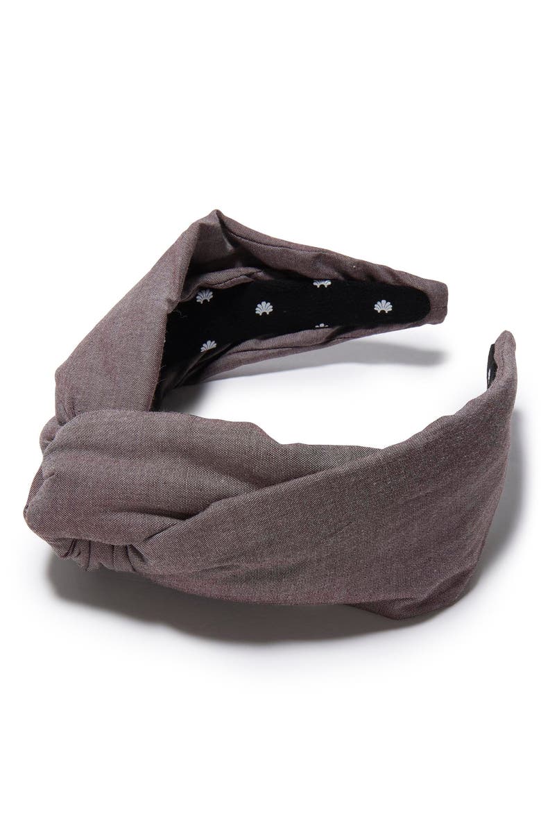 Lele Sadoughi Greta Knotted Headband, Main, color, 