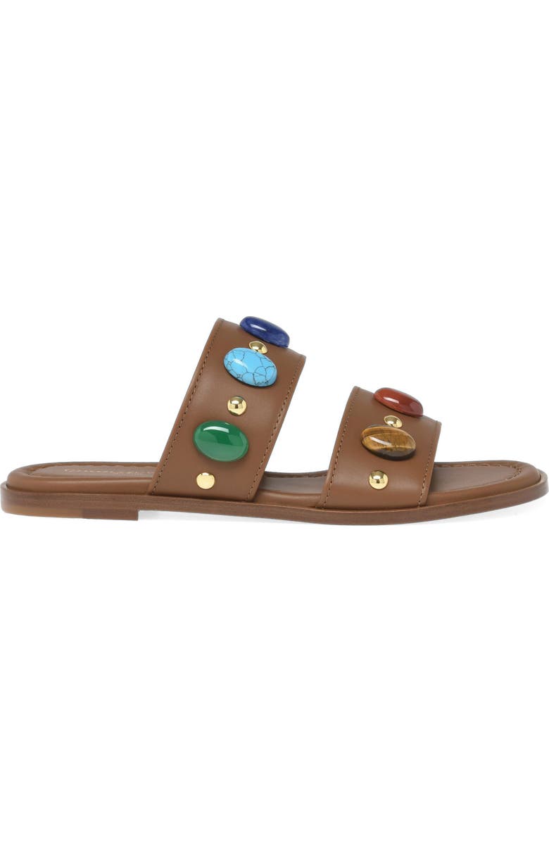 Gianvito Rossi Pasha 05 Sandals, Main, color, Brown Nappa