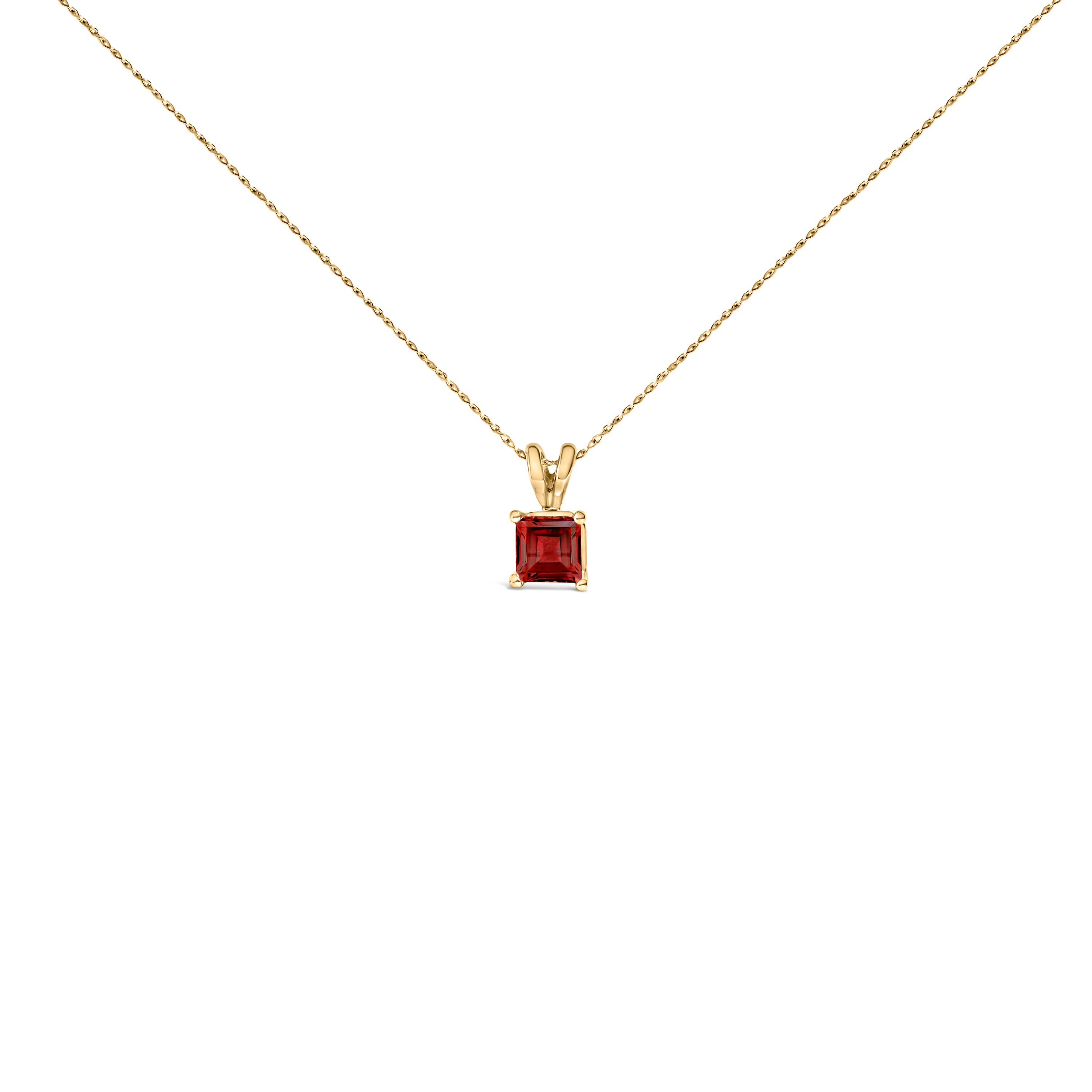 Red Garnet | Yellow