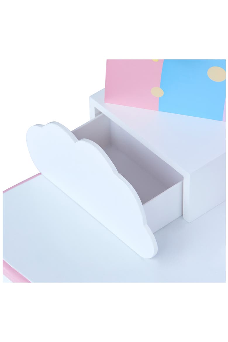 Fantasy Fields Little Dreamer Vanity & Stool, Alternate, color, PINK