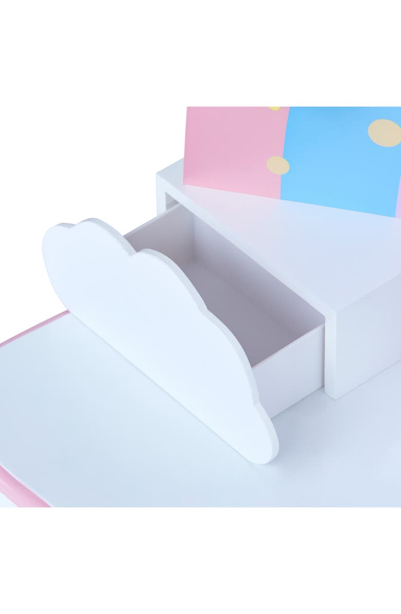 Teamson Kids Fantasy Fields Little Dreamer Vanity & Stool, Alternate, color, 