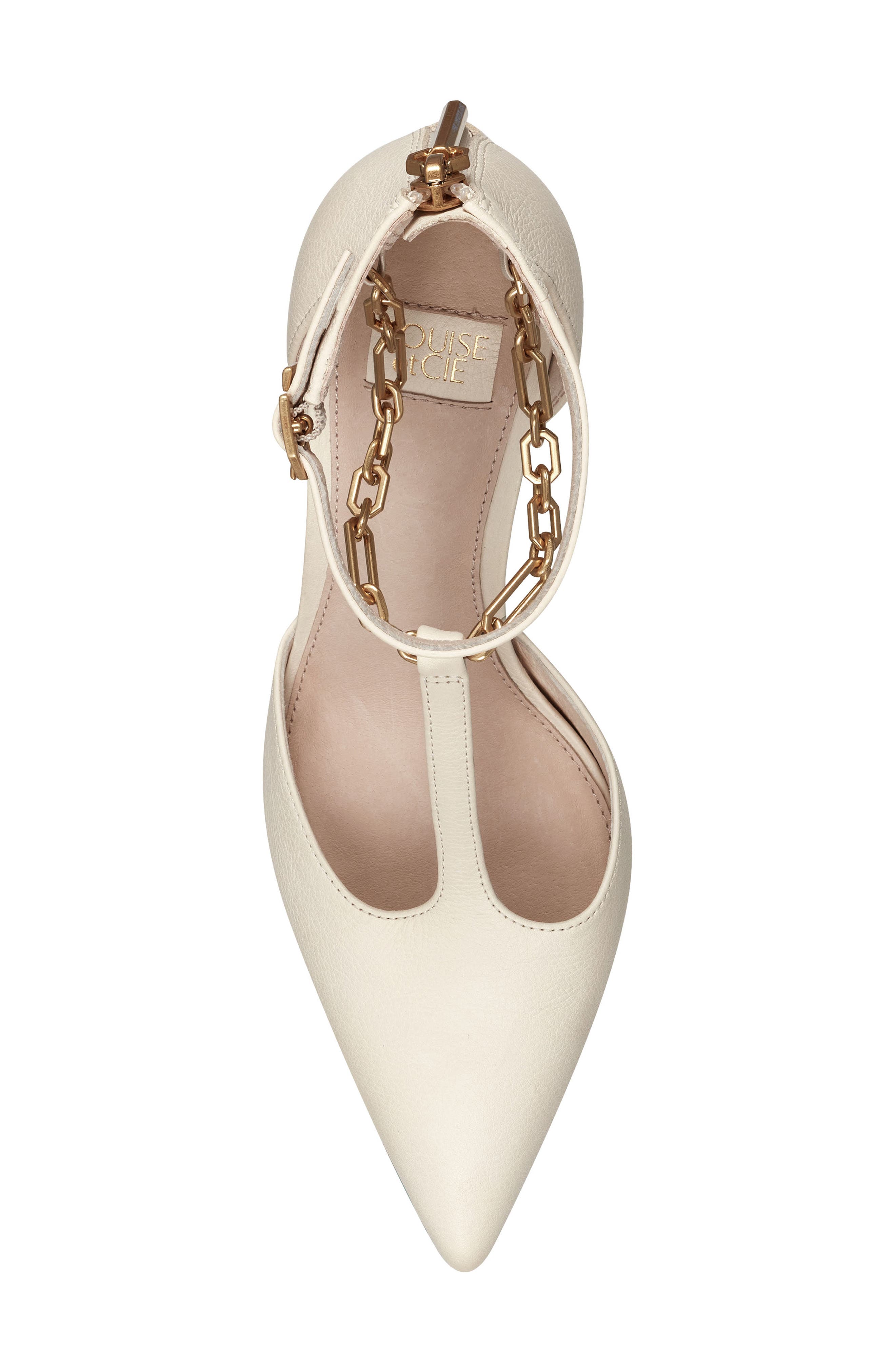 Taite Ankle Strap Pointed Toe Pump, Alternate, color, CANVAS