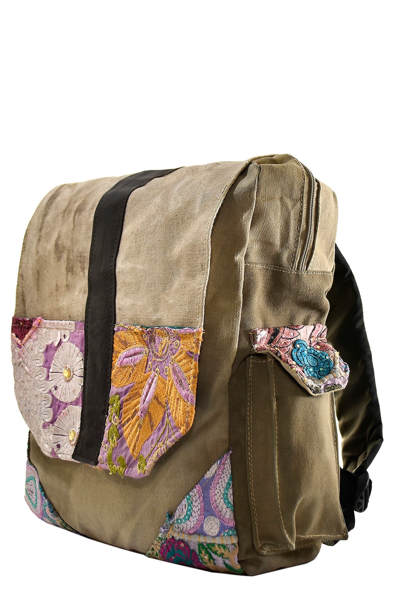 VINTAGE ADDICTION Recycled Military Tent Backpack | Nordstromrack