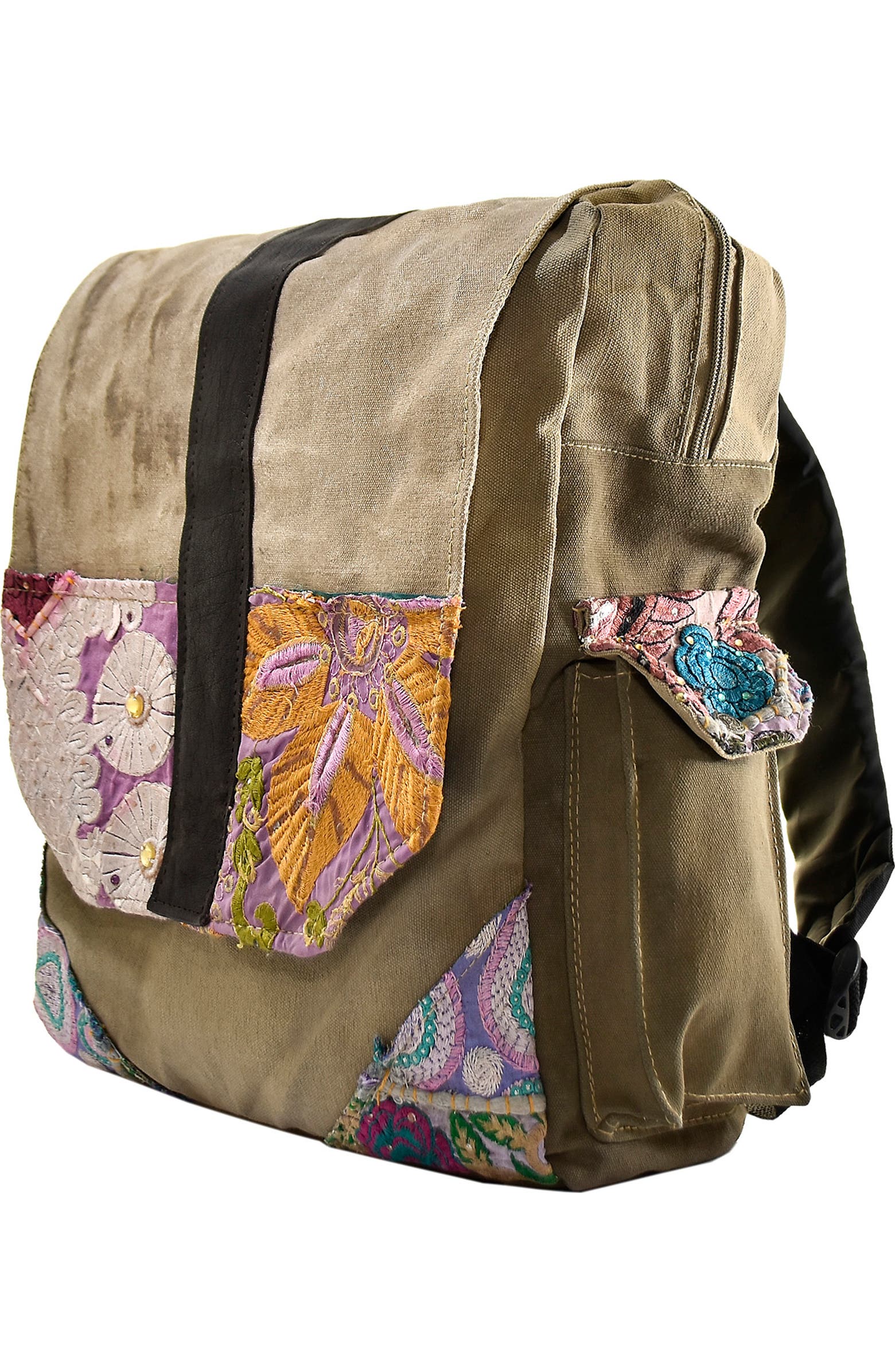VINTAGE ADDICTION Recycled Military Tent Backpack | Nordstromrack
