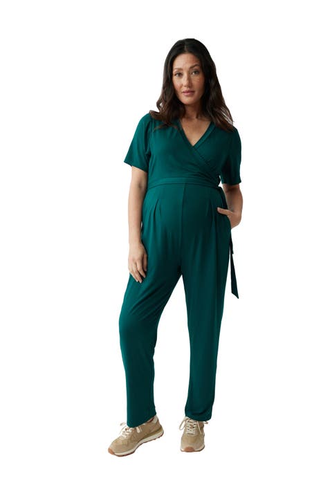 Maternity Everywear Short Sleeve Jumpsuit
