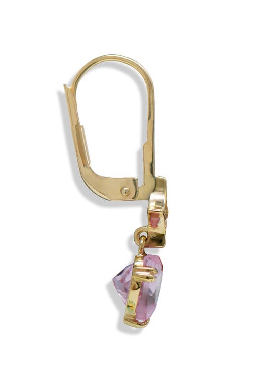 Anzie Jac + Jo Heart Drop Earrings