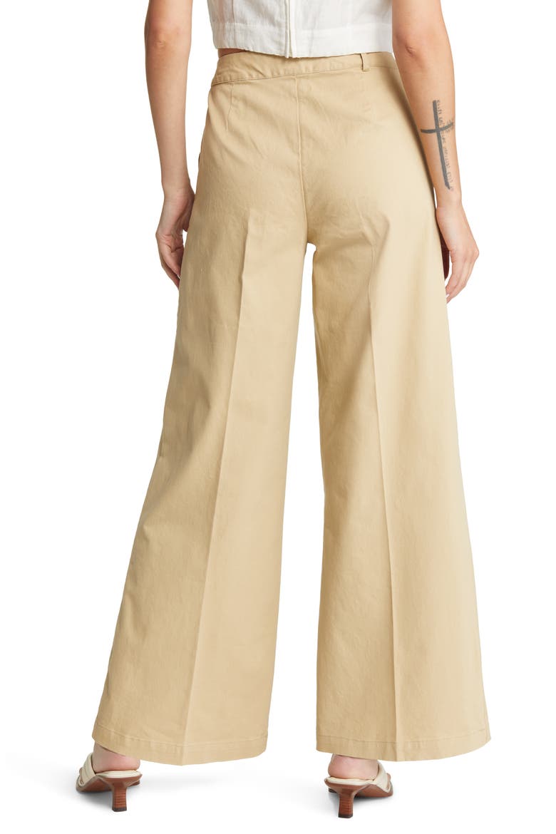 Women's Hipster Low Rise Pants, Alternate, color, BEIGE