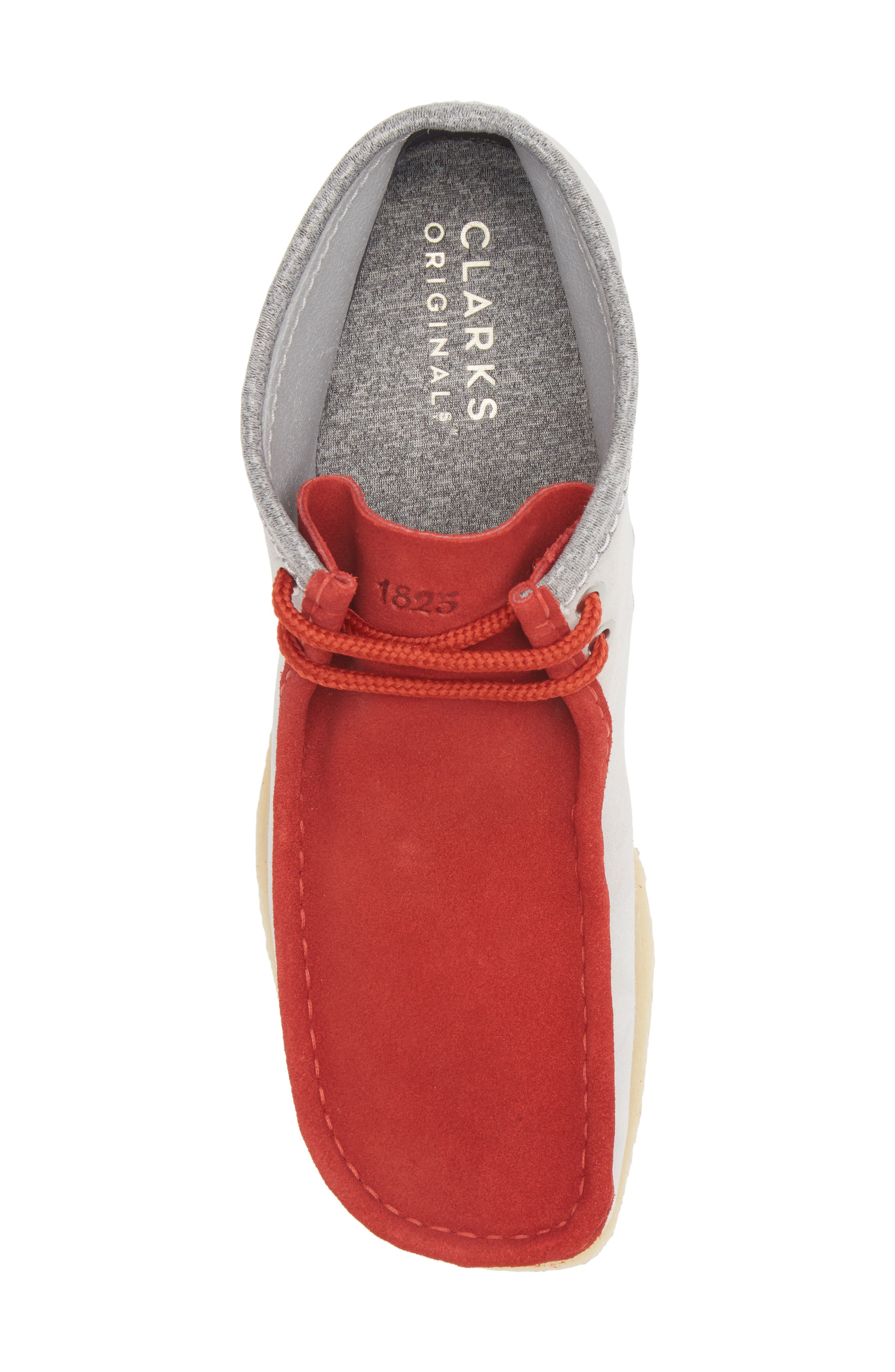 Clarks<sup>®</sup> Originals Wallabee Moc Toe Derby Boot, Alternate, color, 
