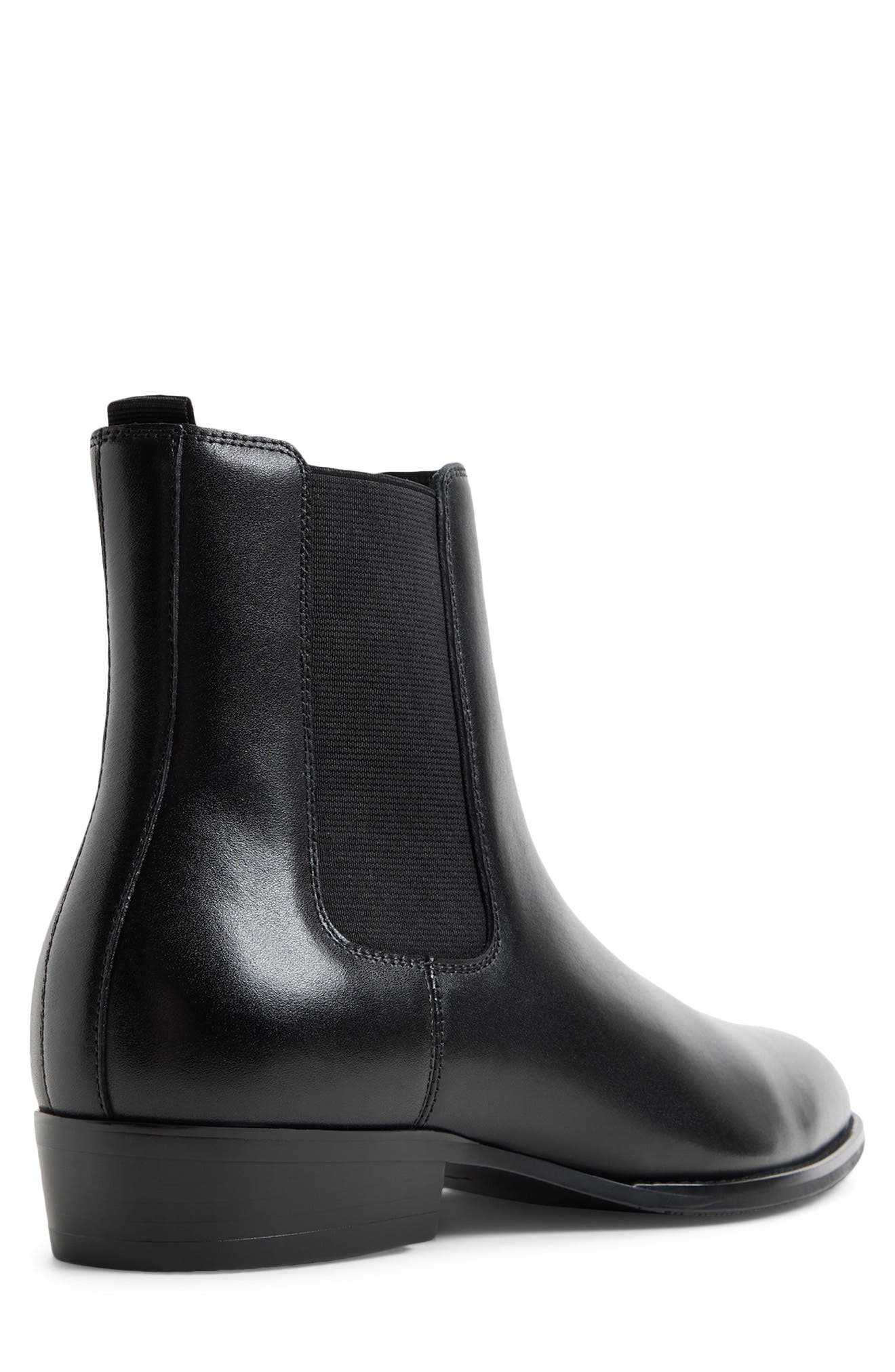 Bert Leather Chelsea Boot, Alternate, color, BLACK COMBO