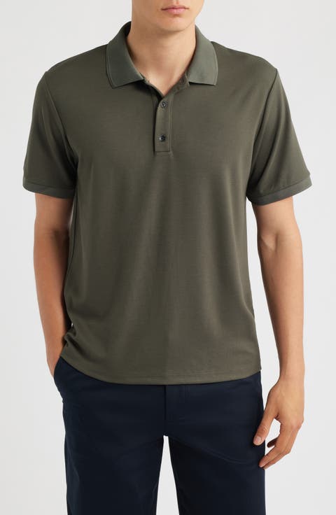 Slim Fit Tech Piqué Polo