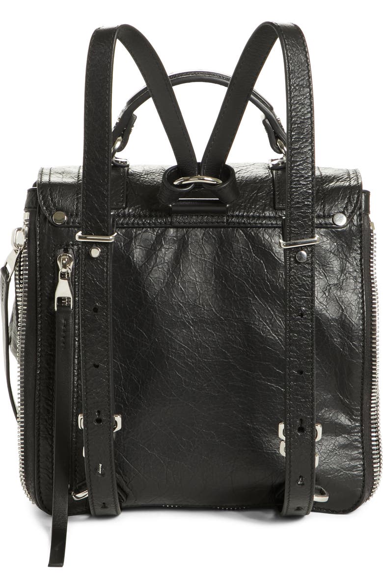 Proenza Schouler PS1 Leather Convertible Backpack, Alternate, color,