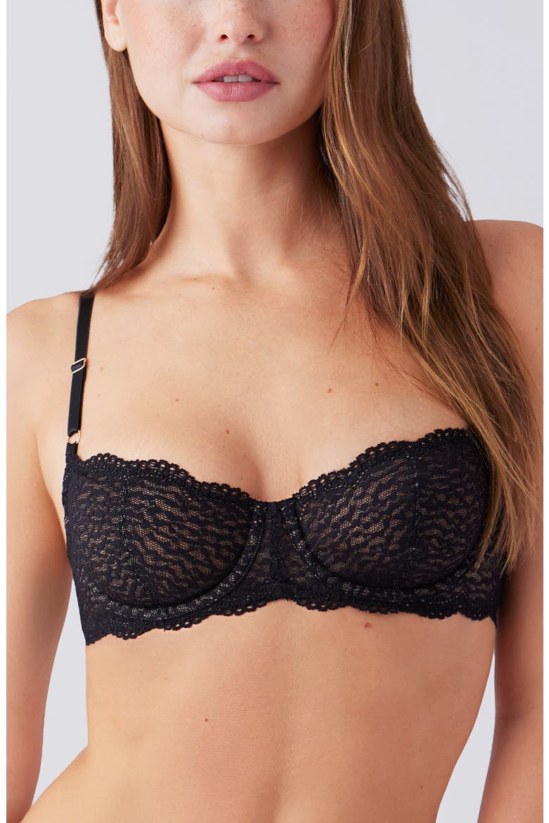 Untamed Underwire Demi Bra, Main, color, NIGHT