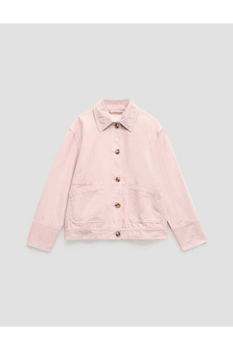 Avril Cotton Utility Barn Jacket, Alternate, color, Pale Pink