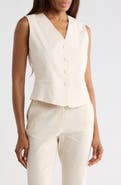 Theory Linen Blend Vest