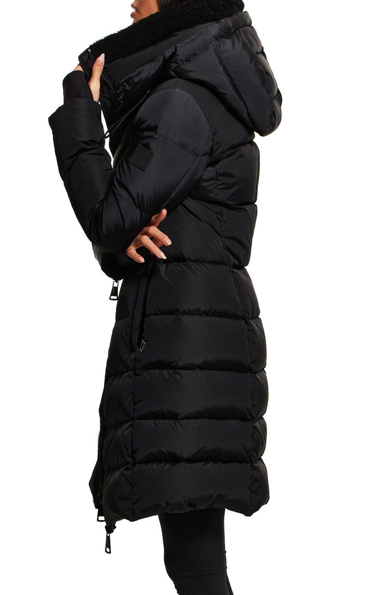 SAM. Savannah Water Resistant Quilted Down Puffer Coat with Removable Hood, Alternate, color, 