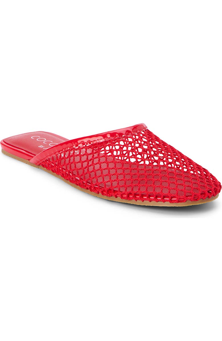 Coconuts by Matisse Brooklyn Mesh Mule, Main, color, Red
