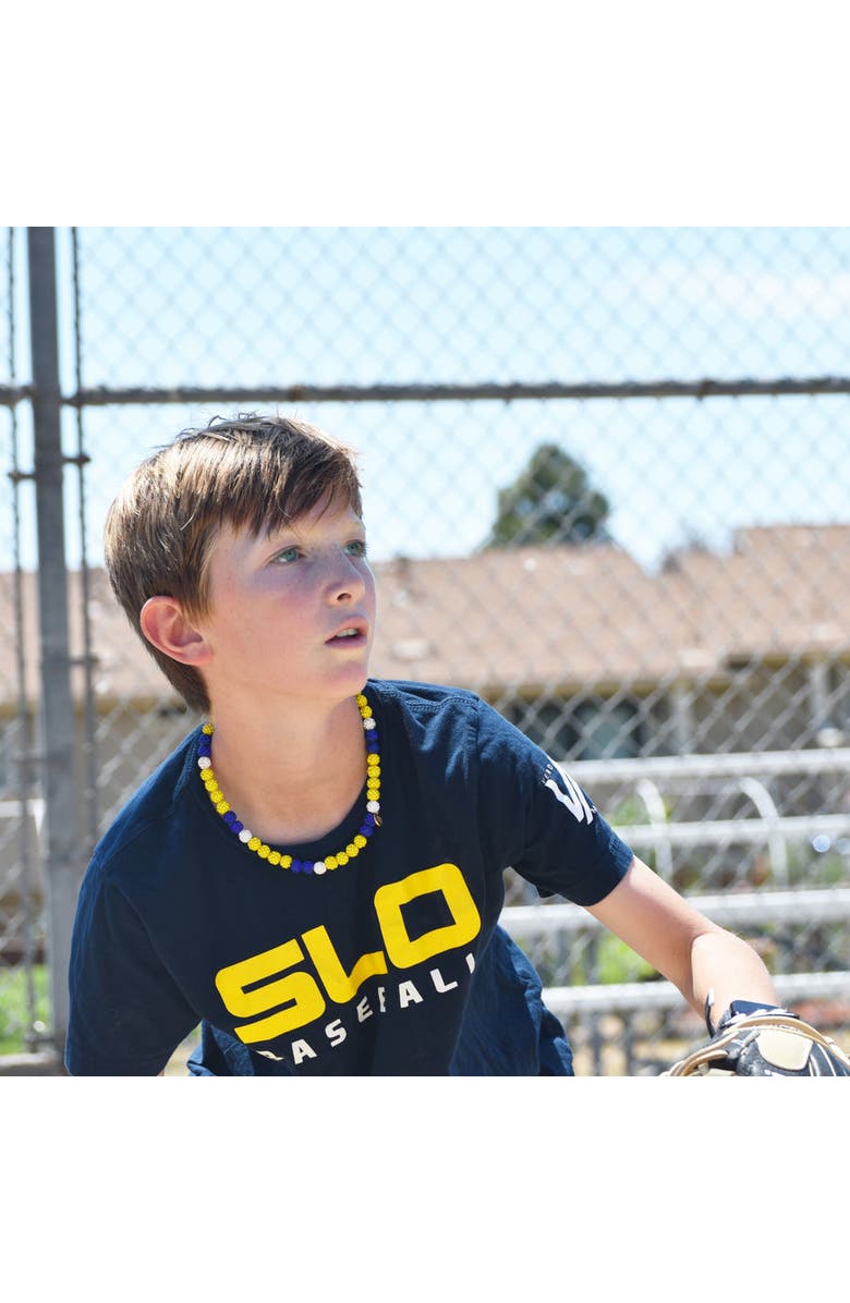 The Drip Bros Champion Drip Team Spirit Necklace, Alternate, color, Yellow