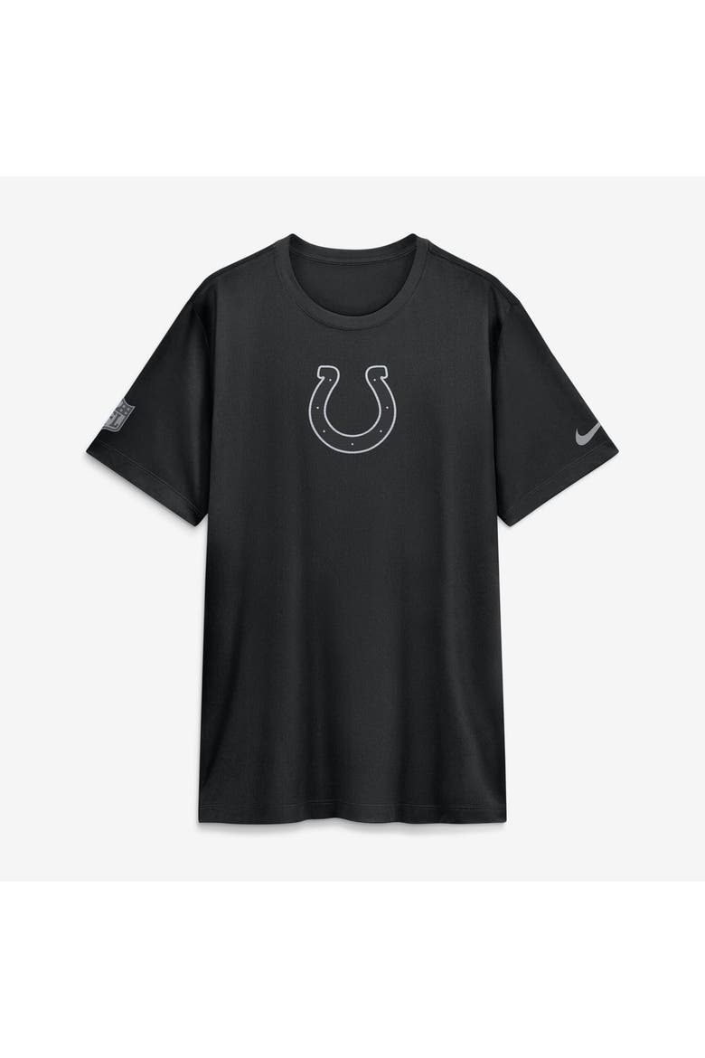 Men's Nike Black Indianapolis Colts Sideline Lead The Charge Legend Dri-FIT T-Shirt, Alternate, color, Black