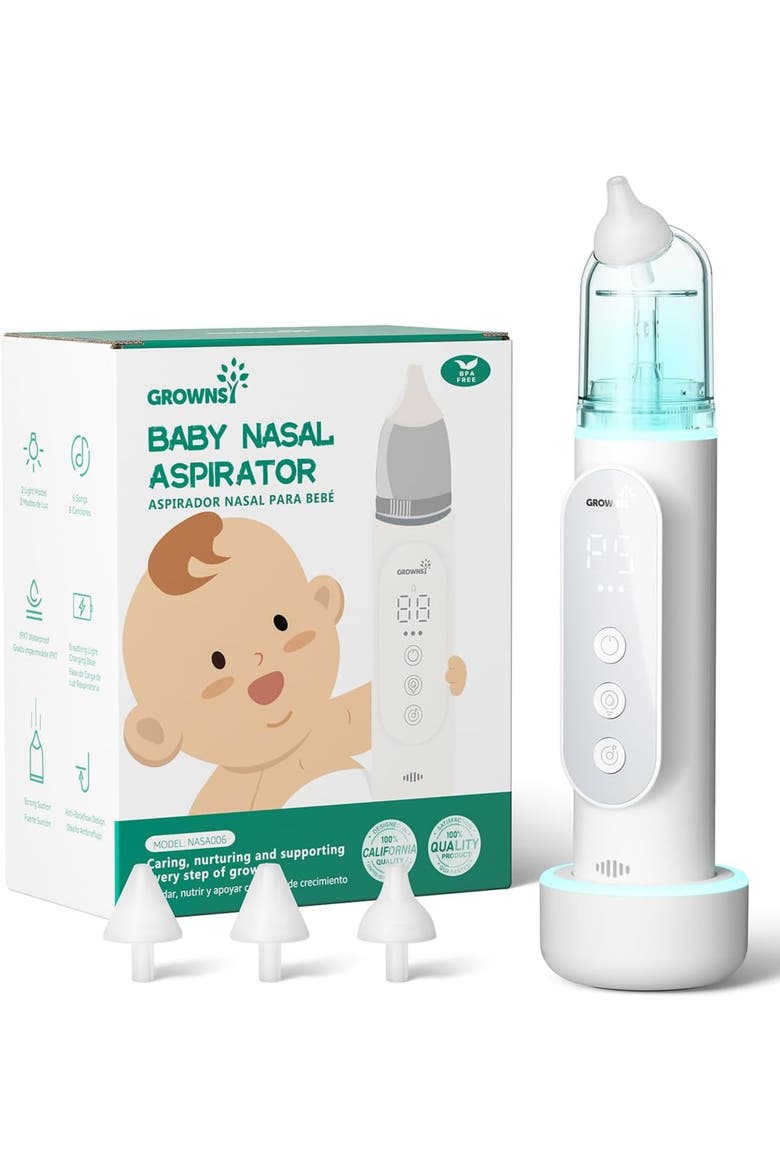 Nasal Aspirator for Baby, Main, color, White