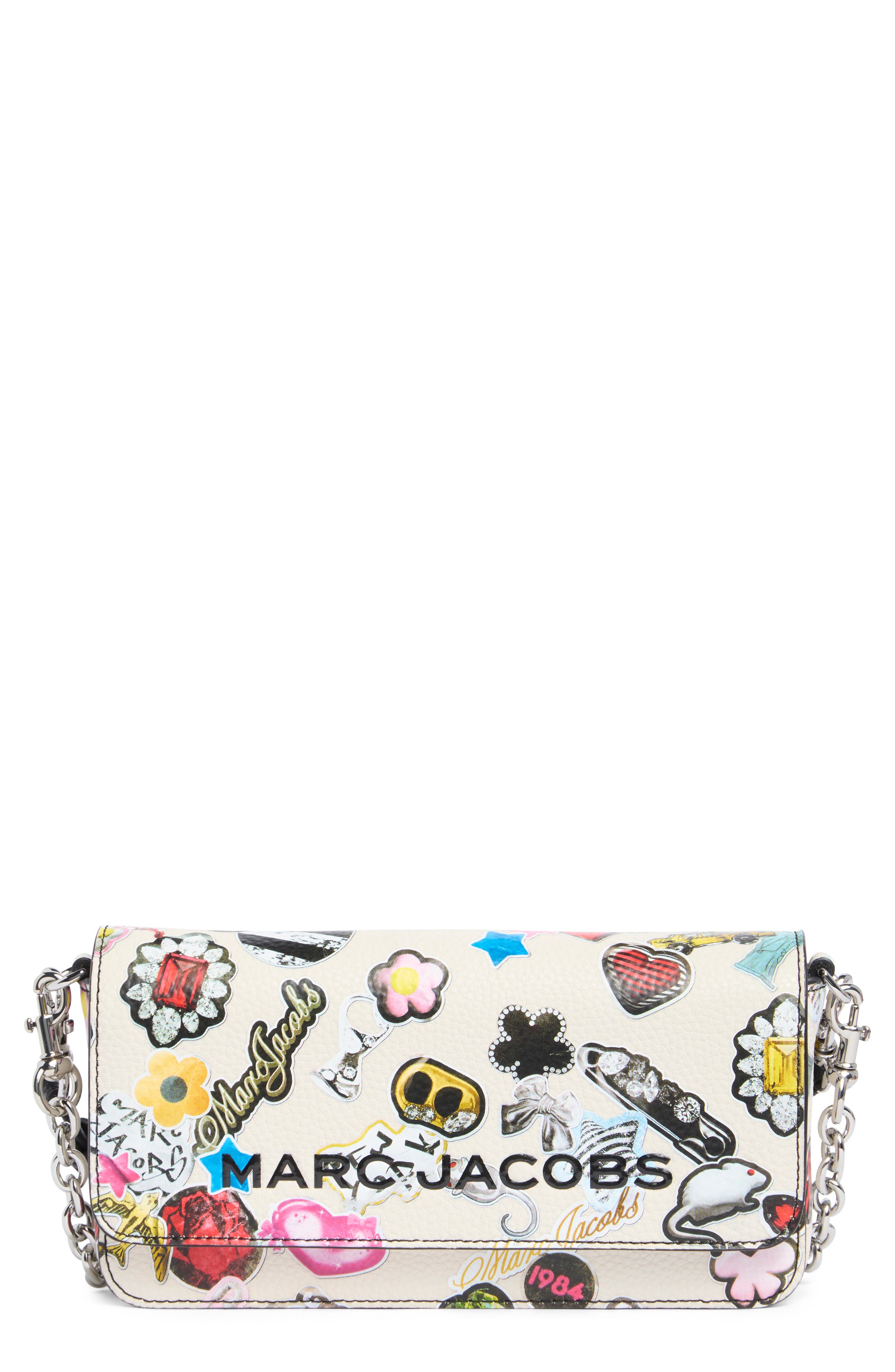 Marc Jacobs Mini Sticker Print Crossbody Bag