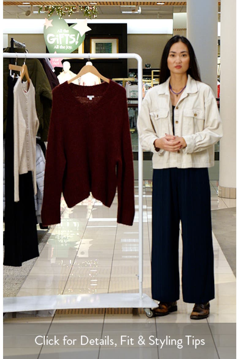 Talia V-Neck Sweater video