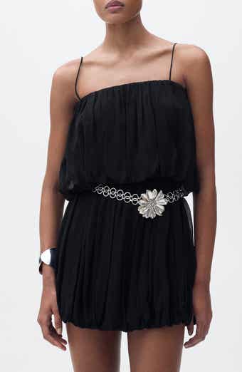 MANGO Blouson Minidress