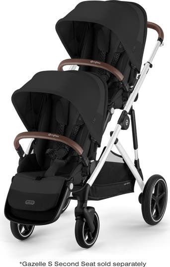 Gazelle S Single to Double Stroller