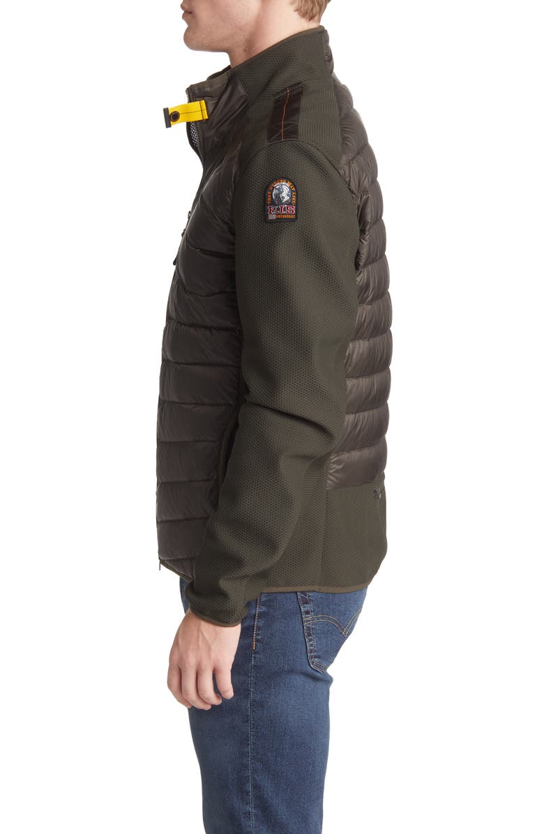 Parajumpers Men's Jayden Mixed Media Down Puffer Jacket, Alternate, color, 