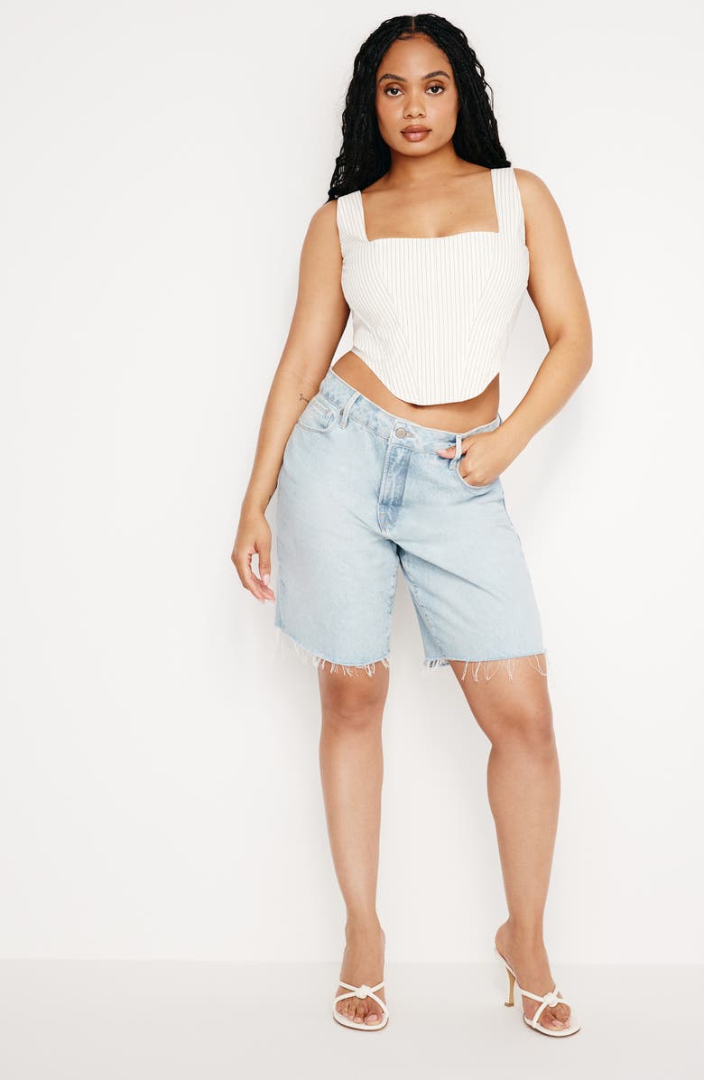Good American Poplin Corset, Alternate, color, 