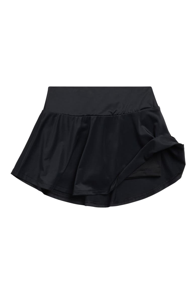Kids' Flounce Skort, Alternate, color, BLACK