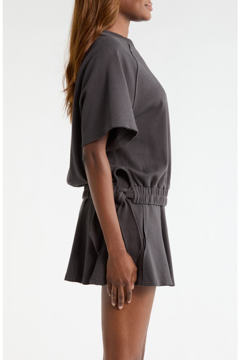 Jalani Side Tie Raglan Sleeve Top, Alternate, color, INK