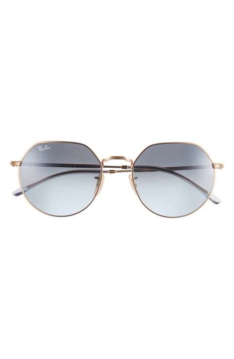 Jack 55mm Irregular Sunglasses