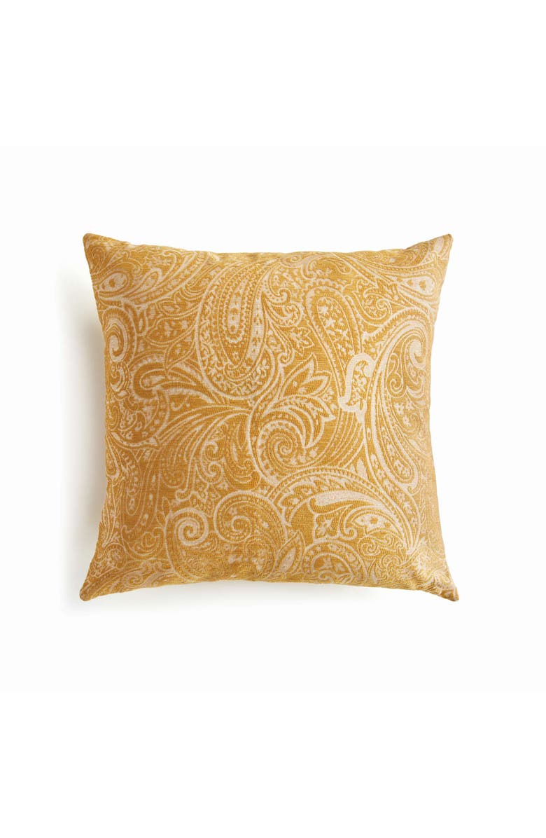 Napa Home & Garden Yara Square Indoor-Outdoor Pillow 20", Main, color, Yellow