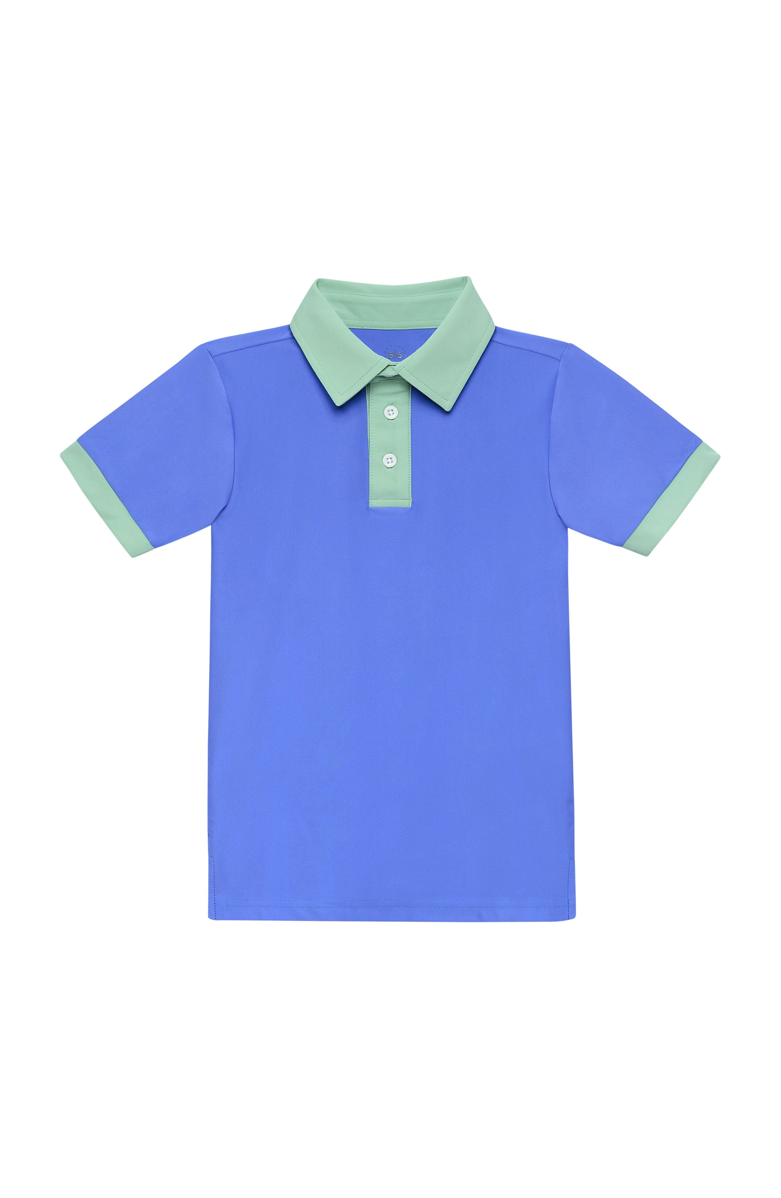 Courtside Kids Boys Polo Shirt In Blue