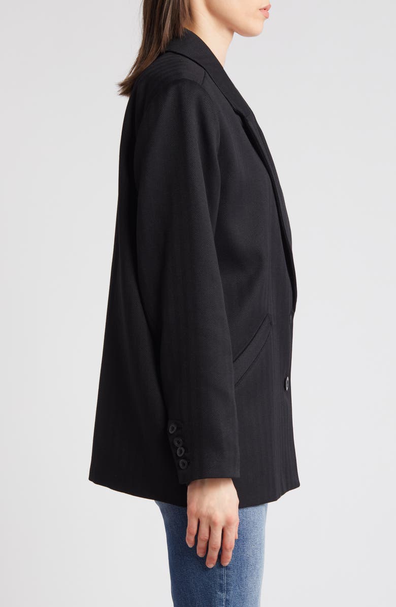 Treasure & Bond Herringbone Oversize Blazer, Alternate, color, 