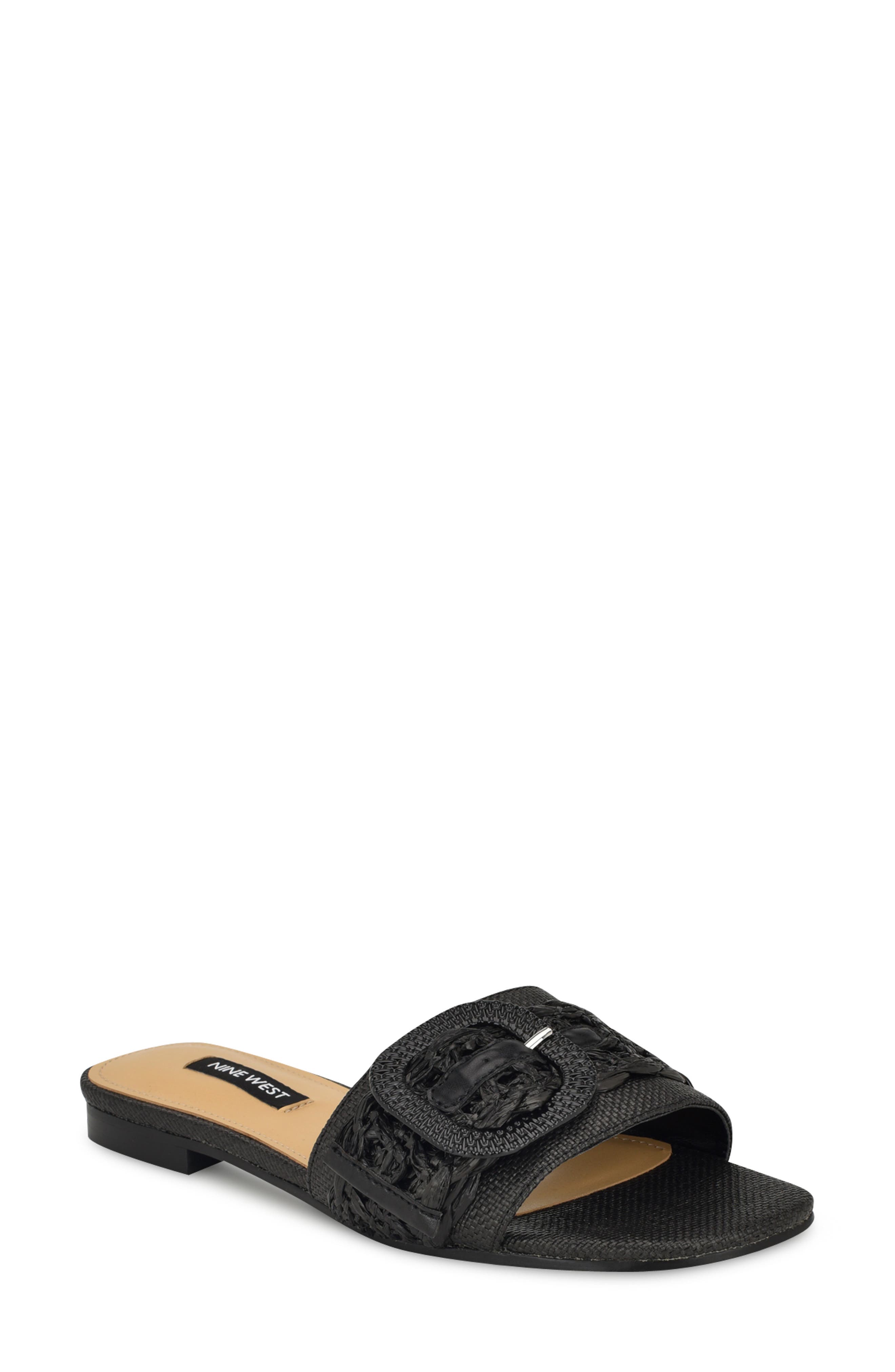 Nine West Hagleigh Slide Sandal, Main, color, 