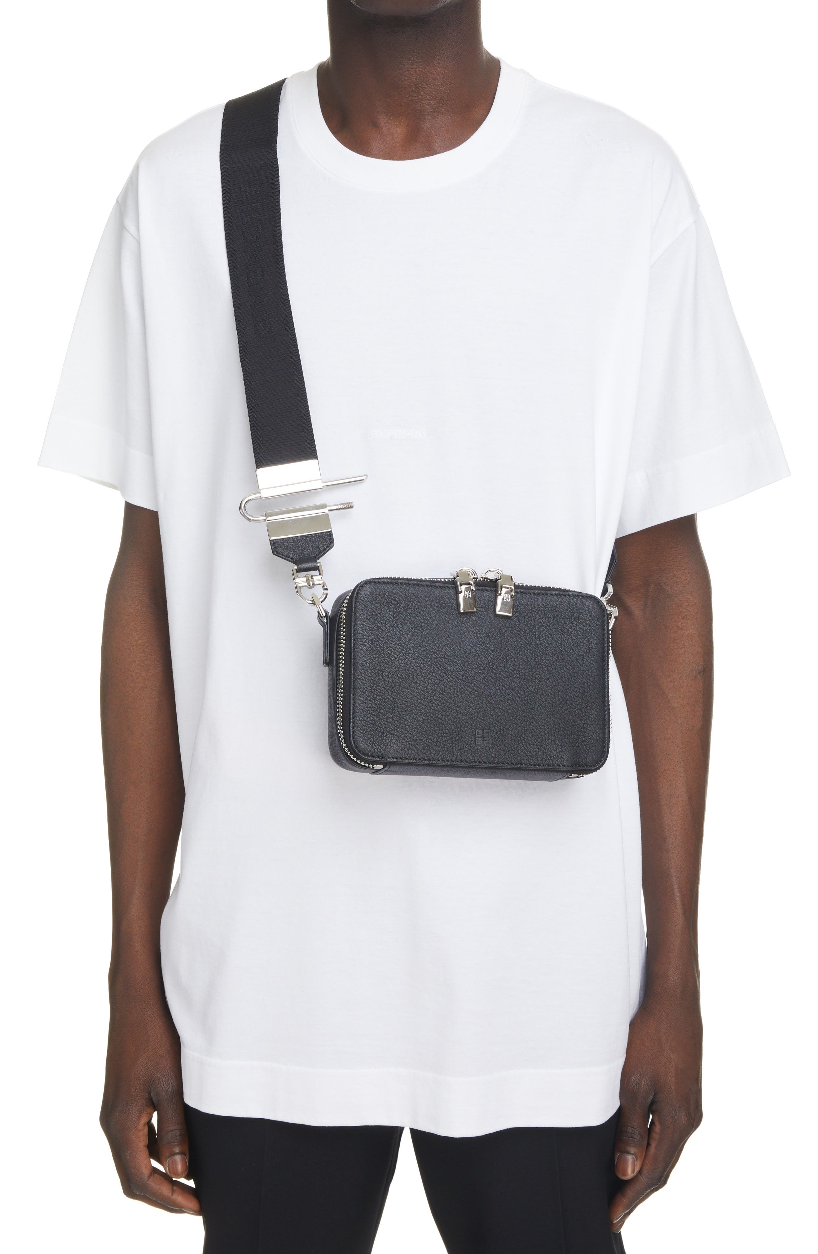 Givenchy Antigona Leather Crossbody Bag, Alternate, color, 